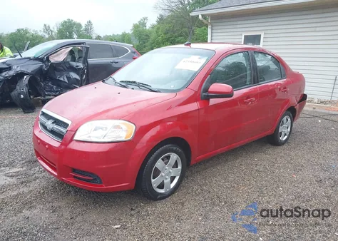 2010 Chevrolet Aveo Lt from USA, damaged, VIN KL1TD5DE3AB050201